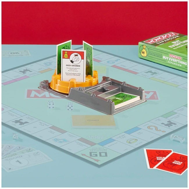 MONOPOLY EXPANSION BUY EVERYTHING