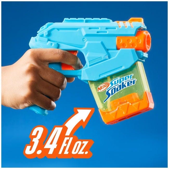 NERF SUPER SOAKER MINI DUNK FILL WATER BLASTER