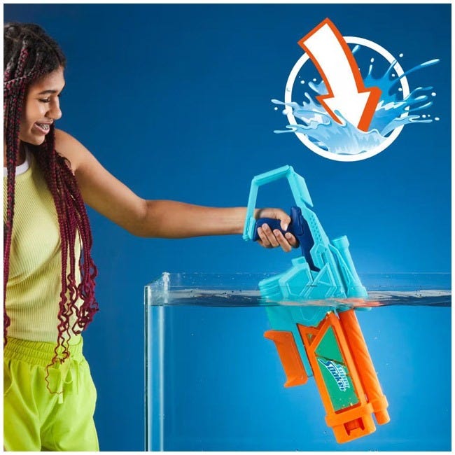 NERF SUPER SOAKER DUNK FILL WATER BLASTER