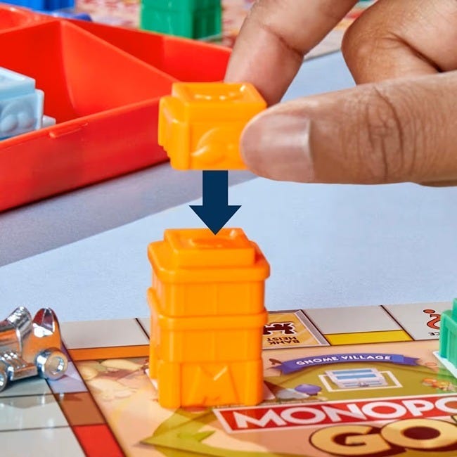 HASBRO MONOPOLY GO BOARD GAME