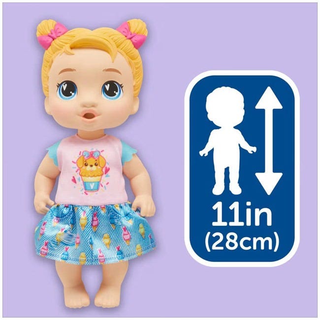 BABY ALIVE SWEET SNACKS HARPER HUGS BABY DOLL