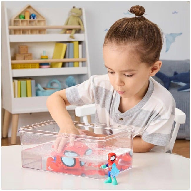 SPIDEY N FRIENDS WATER WEBS SPIDER CRAB SUBMARINE TOY