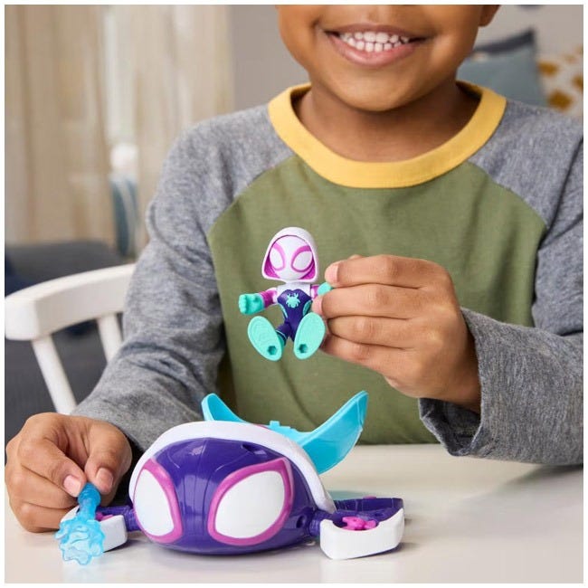 SPIDEY N FRIENDS WATER WEBS GHOST TURTLE SUBMARINE TOY