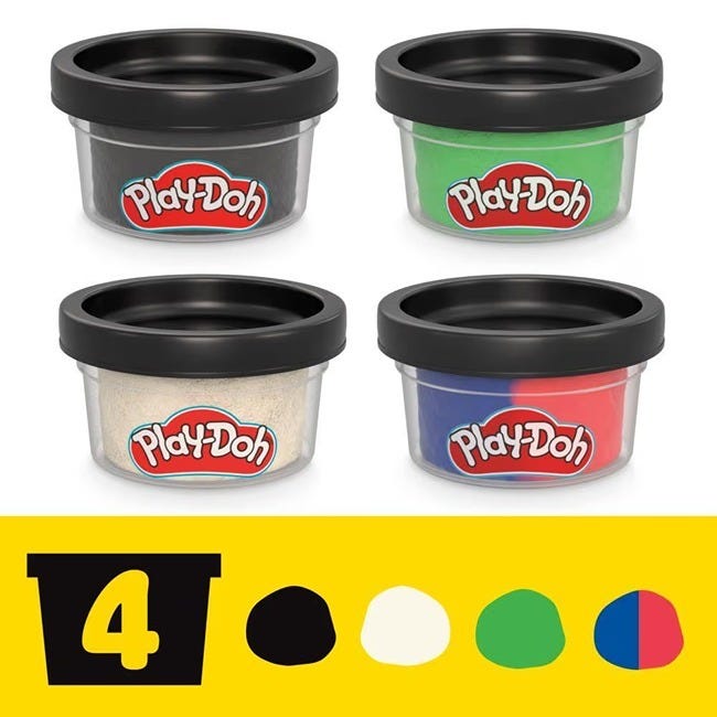 PLAYDOH STAR WARS SQUISH AND SLICE LIGHTSABERS ACTION FIGURE