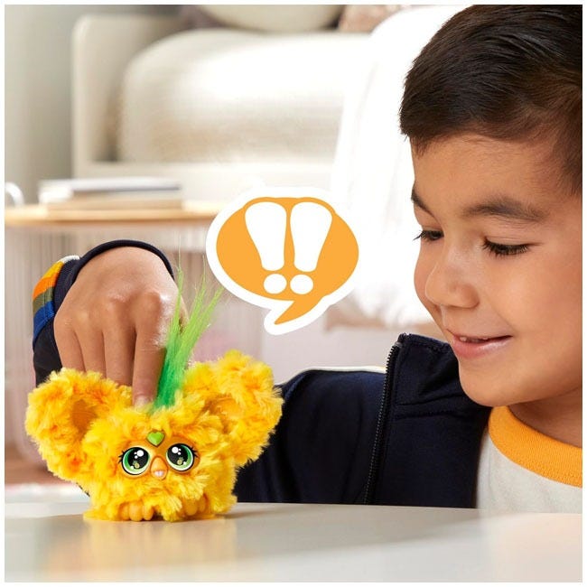 FURBY FURBLETS HOO-LAH POP MINI ELECTRONIC PLUSH