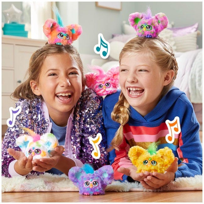 FURBY FURBLETS HOO-LAH POP MINI ELECTRONIC PLUSH