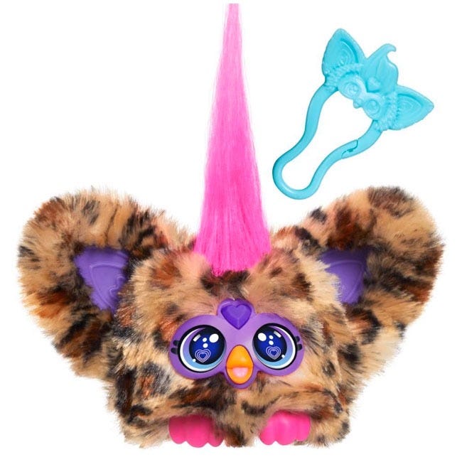 FURBY FURBLETS CHEE-CHEE CHEETAH MINI PLUSH TOY
