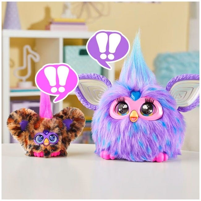 FURBY FURBLETS CHEE-CHEE CHEETAH MINI PLUSH TOY