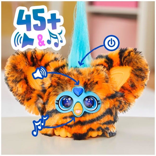 FURBY FURBLETS TY-BEE TIGER MINI PLUSH TOY