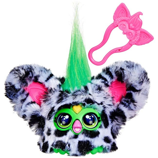 FURBY FURBLETS MOO-BOO COW MINI PLUSH TOY