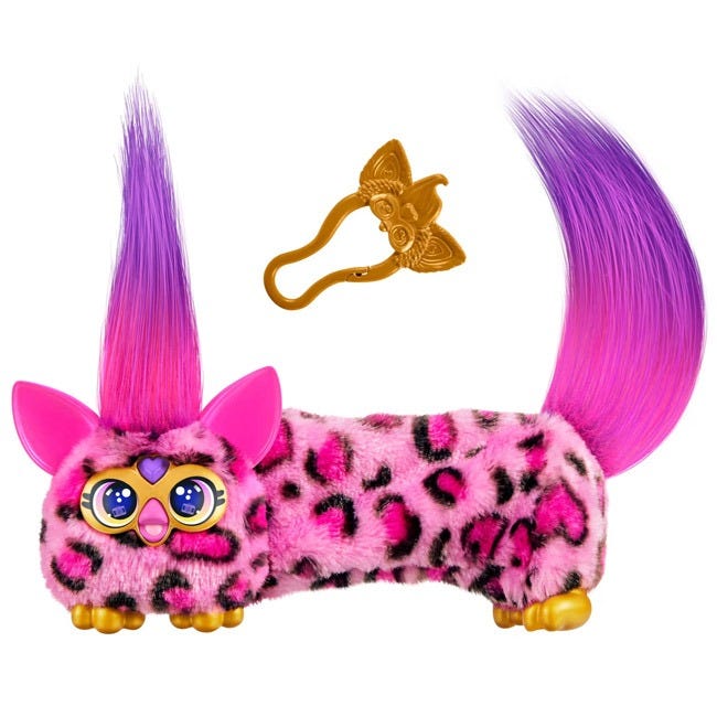 FURBY DJ FURBLETS KITT-EE-LUV MINI ELECTRONIC PLUSH TOY