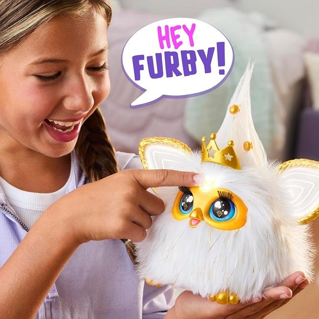 FURBY GOLD GLAM INTERACTIVE PLUSH TOY