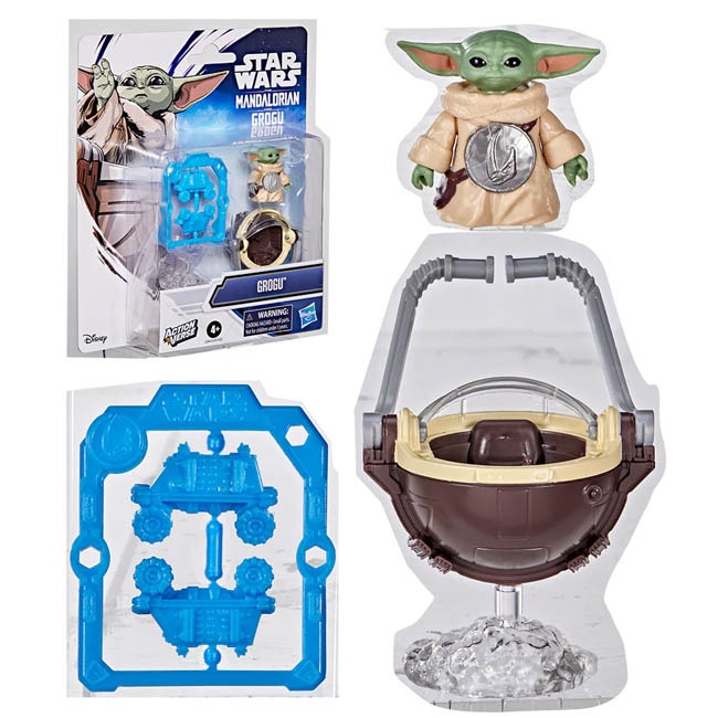 STAR WARS THE MADALORIAN AND GROGU ACTION FIGURE ASSORTED