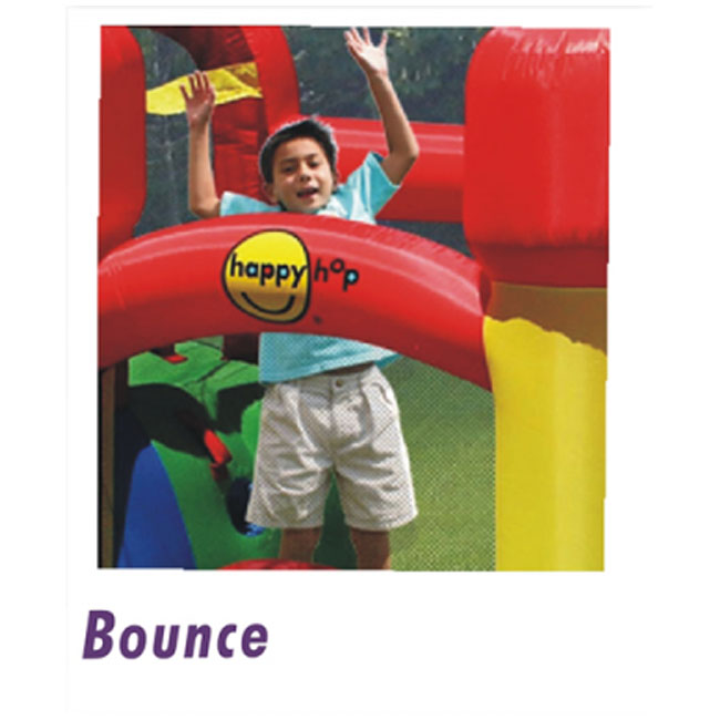 HAPPY HOP JUMP & SPLASH FUN WATER INFLATABLE 410x385x220CM