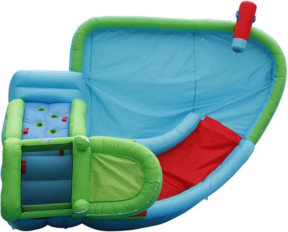 HAPPY HOP THE CROCODILE POOL WATER INFLATABLE