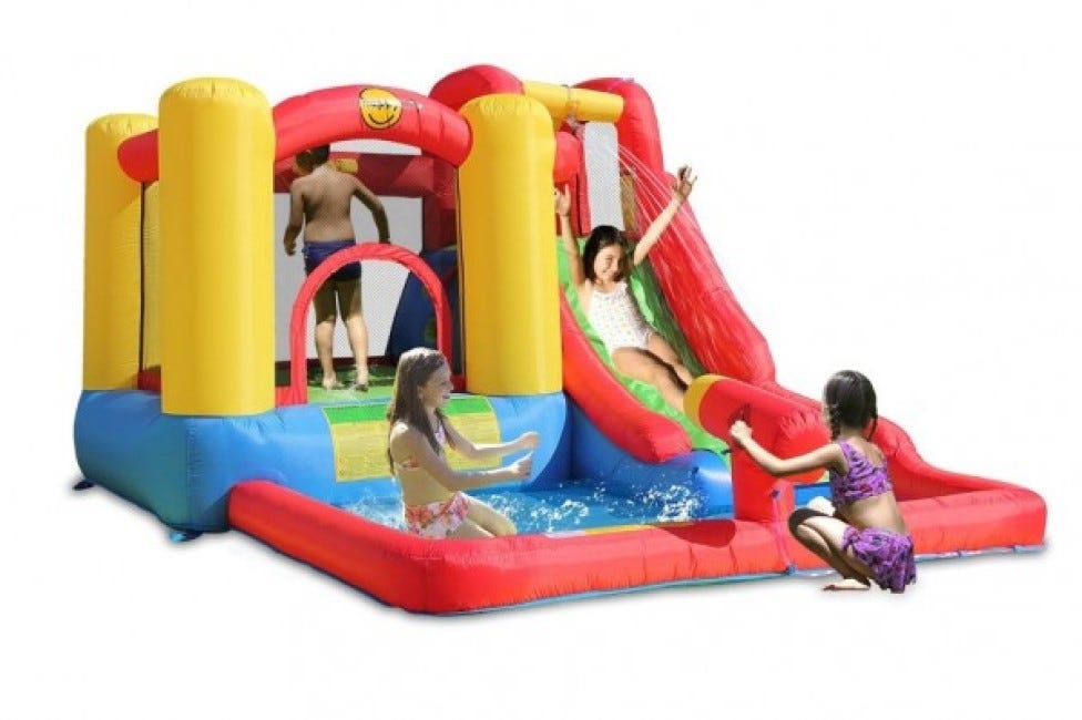 HAPPY HOP JUMP AND SPLASH ADVENTURE ZONE WATER INFLATABLE
