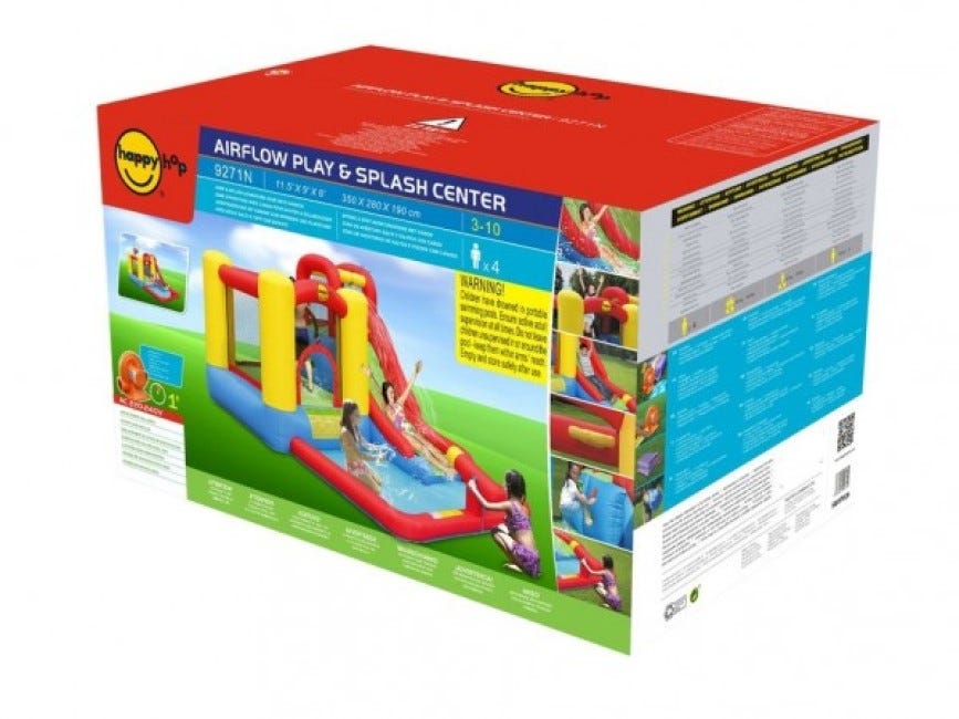 HAPPY HOP JUMP AND SPLASH ADVENTURE ZONE WATER INFLATABLE