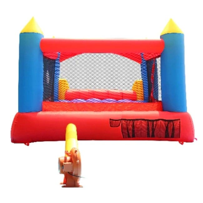 HAPPY HOP CASTLE BOUNCER WITH SLIDE