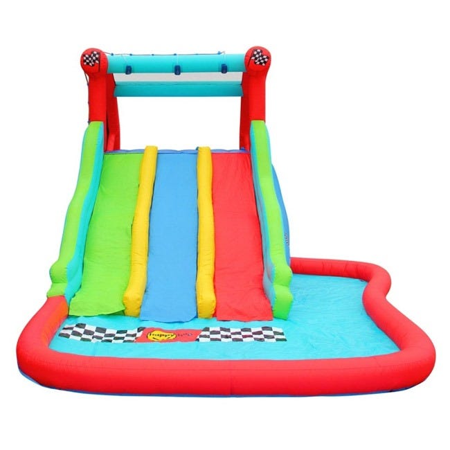 HAPPY HOP TRIPLE RACING SLIDE AND BOUNCER