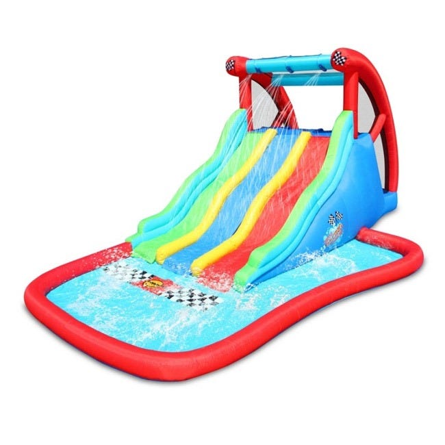 HAPPY HOP TRIPLE RACING SLIDE AND BOUNCER