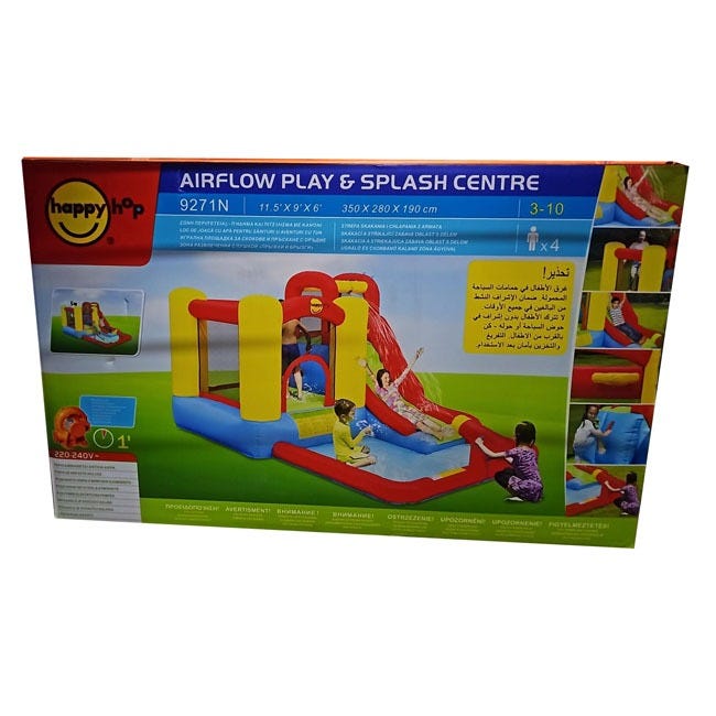 HAPPY HOP JUMP AND SPLASH ADVENTURE ZONE WATER INFLATABLE