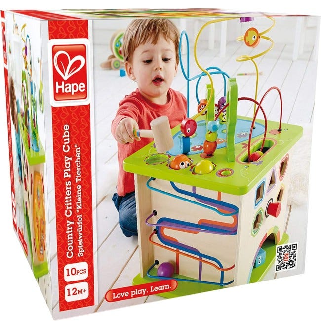 HAPE COUNTRY CRITTERS PLAY CUBE
