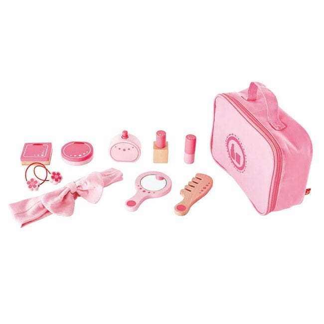 HAPE WOODEN ROLE PLAY BEAUTY BELONGINGS 9PCS