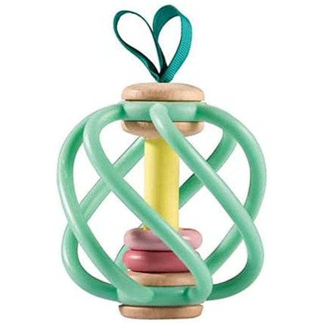 HAPE APPLE GRAB TEETHER BABY TOY