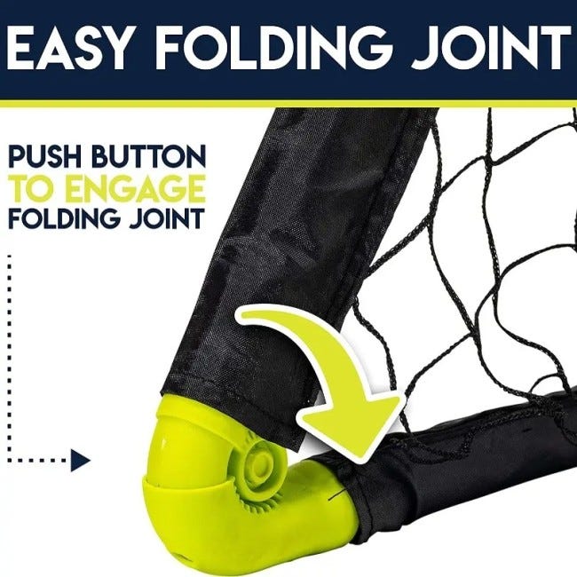 HOSTFULL FOLDING SOCCER GOAL SET