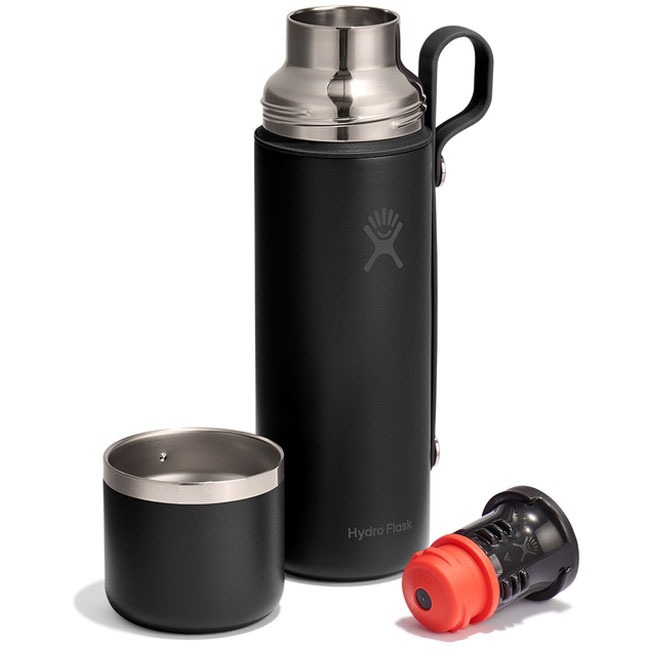 HYDROFLASK HOT FLASK AND CUP 828ML BLACK