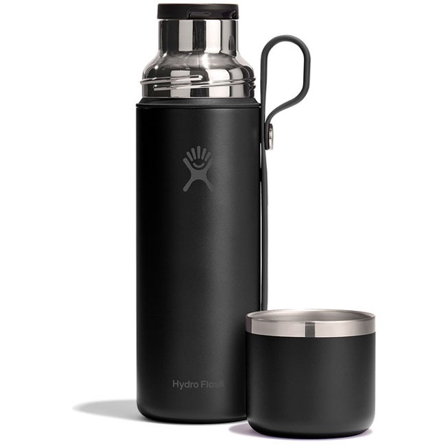HYDROFLASK HOT FLASK AND CUP 828ML BLACK