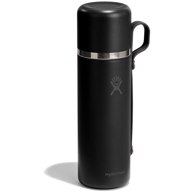 HYDROFLASK HOT FLASK AND CUP 828ML BLACK
