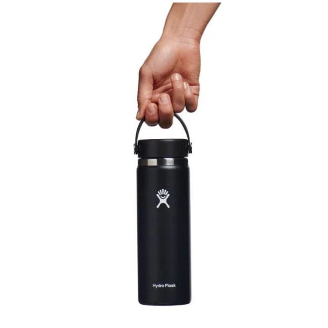 HYDROFLASK VACCUM BOTTLE 620ML BLACK STD MOUNTH