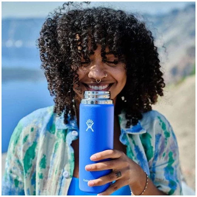 HYDROFLASK VACUUM BOTTLE 620ML CASCADE STD MOUTH