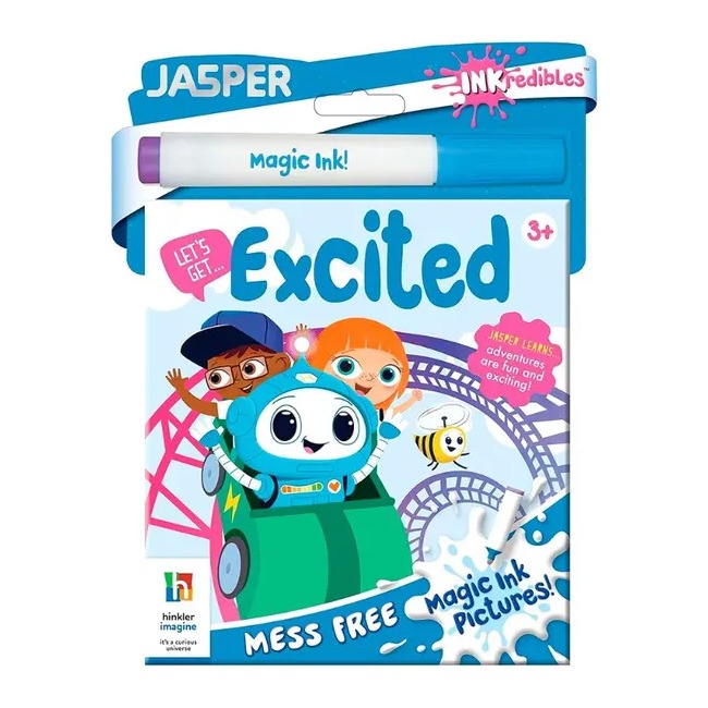 HINKLER INKREDIBLES JASPER LETS GET EXCITED MAGIC INK PICTUR