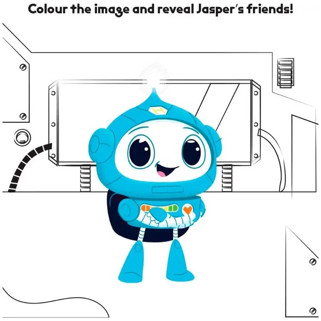 HINKLER INKREDIBLES JASPER LETS GET EXCITED MAGIC INK PICTUR