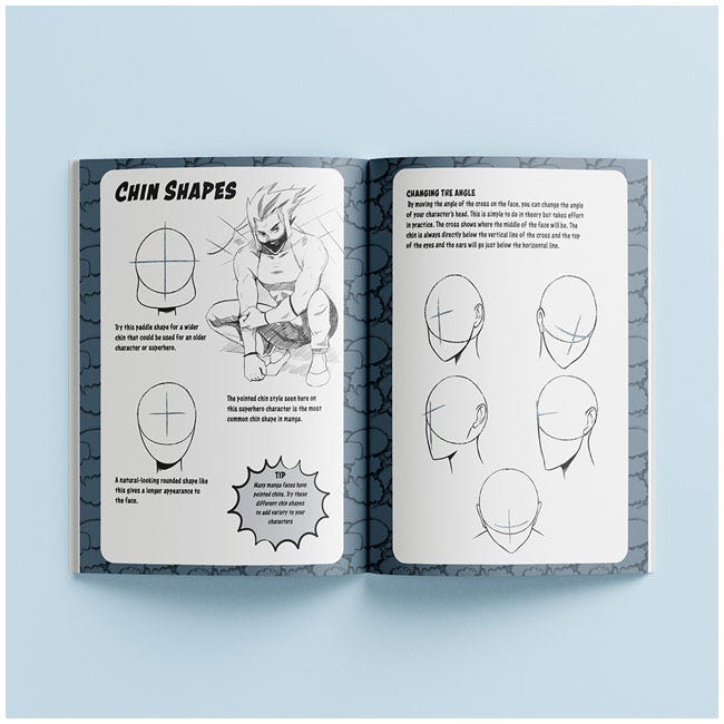 HINKLER ART MAKER MANGA SKETCHING BOOK