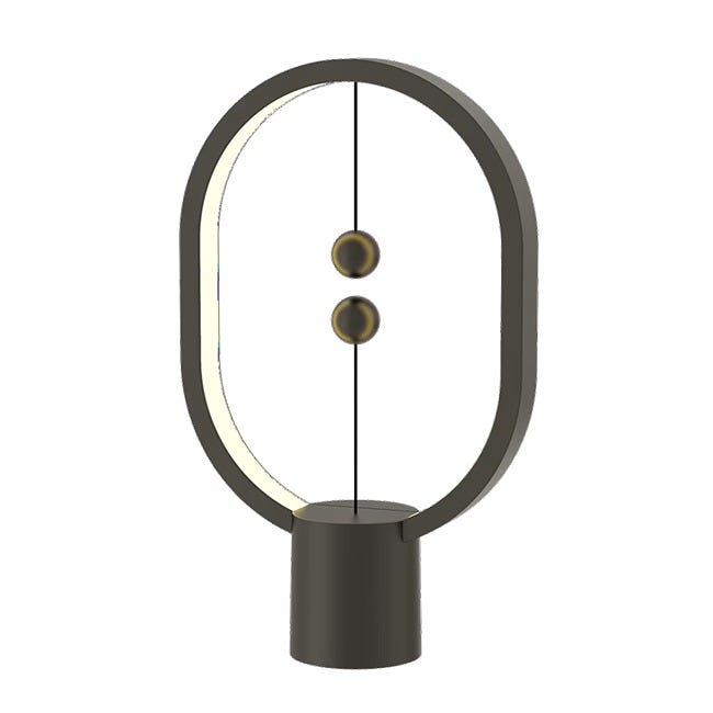 HENG BALANCE LAMP ELLIPSE MINI PLASTIC USB-C DARK GREY