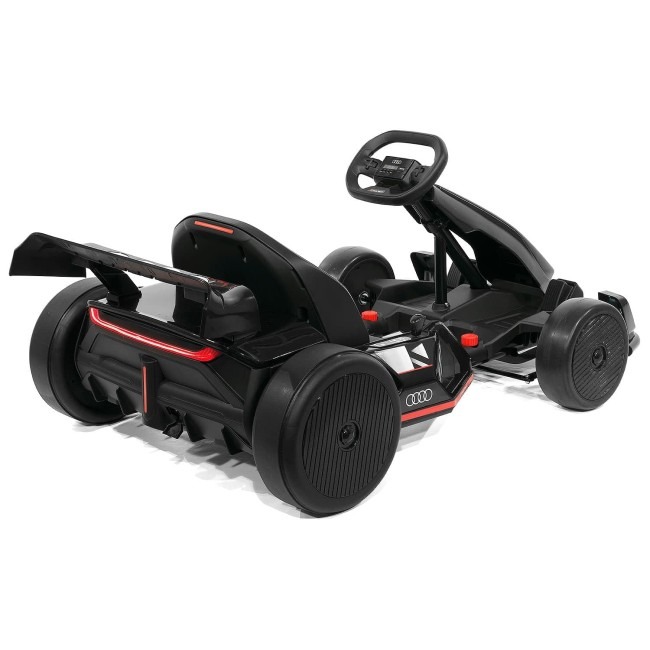 AUDI ELECTRIC DRIFT GO KART 24V - BLACK
