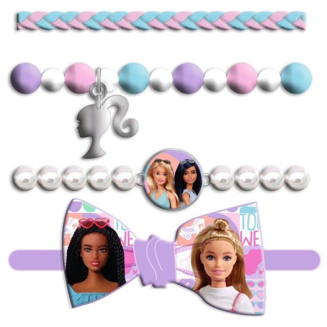 KIDLAND BARBIE HAIR ACCESSORIES SET PACK OF 4PCS