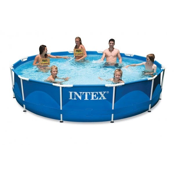 INTEX METAL FRAME POOL SET