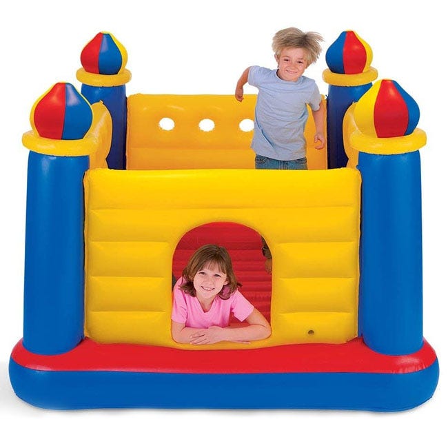 INTEX JUMP-O-LENE CASTLE BOUNCER 175CM X 175CM X 135CM