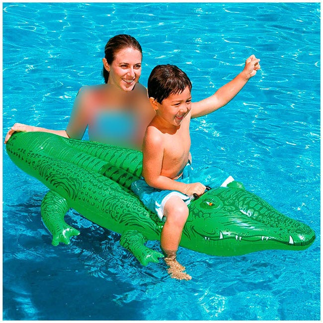 INTEX INFLATABLE CROCODILE