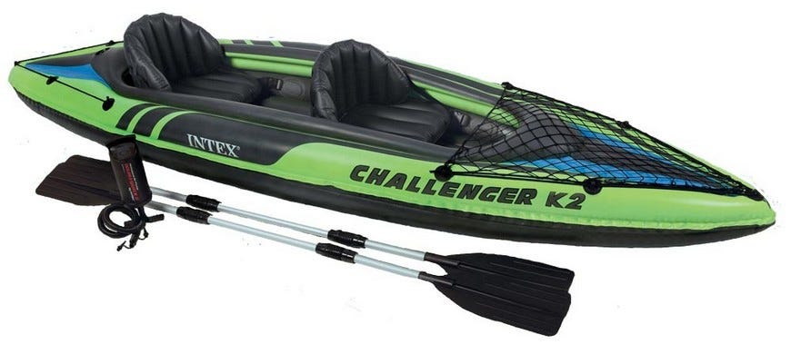 INTEX INFLATABLE CHALLENGERTM K2 KAYAK