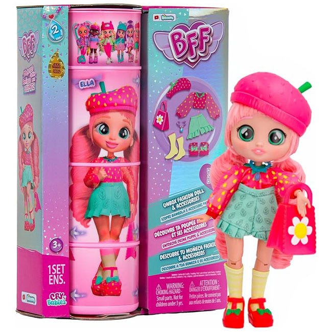 CRY BABIES BFF ELLA 8-INCHES FASHION DOLL