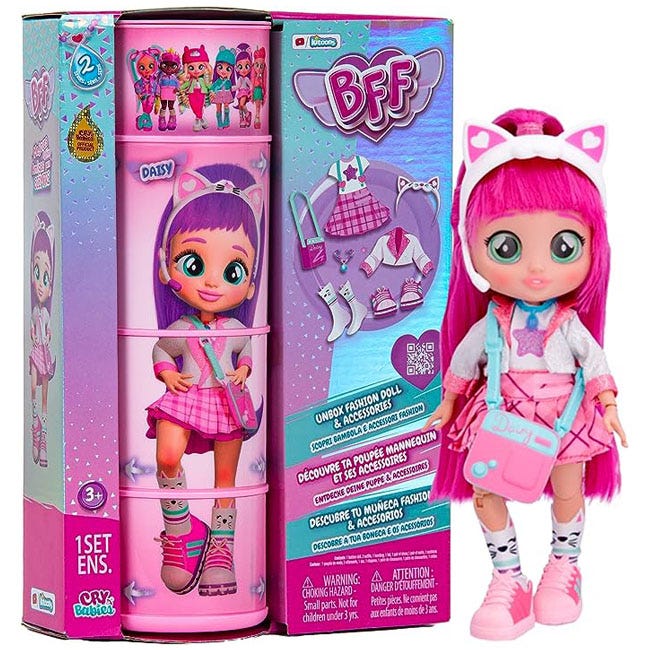 CRY BABIES BFF DAISY FASHION DOLL