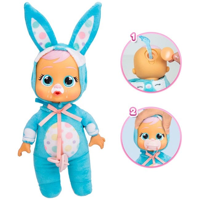 CRY BABIES BUNNIES TINY CUDDLES ASSORTED DOLL-908574