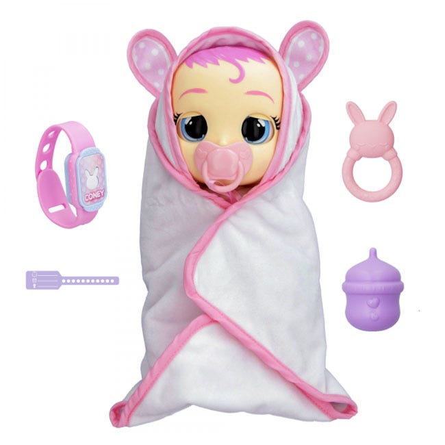 CRY BABIES NEWBORN CONEY BABY DOLL