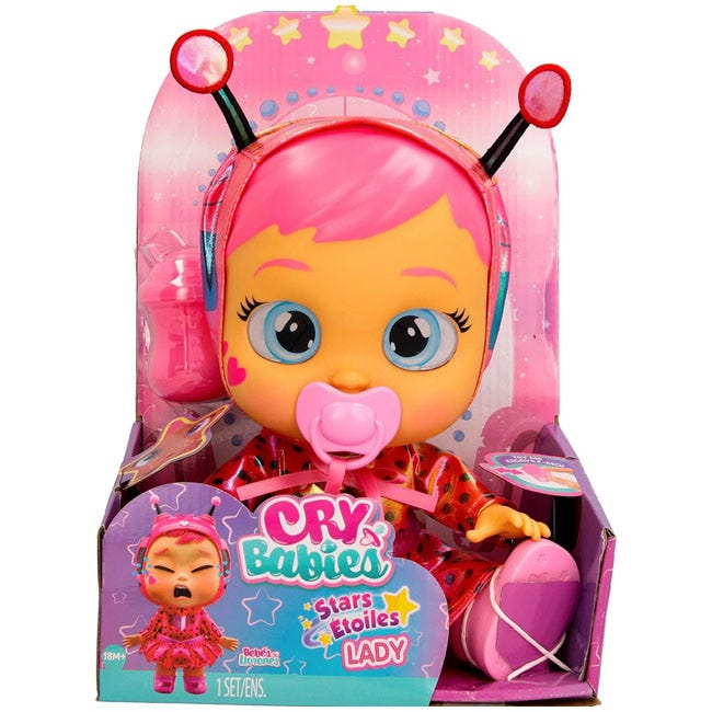 CRY BABIES STARS LADY 12-INCHES BABY DOLL