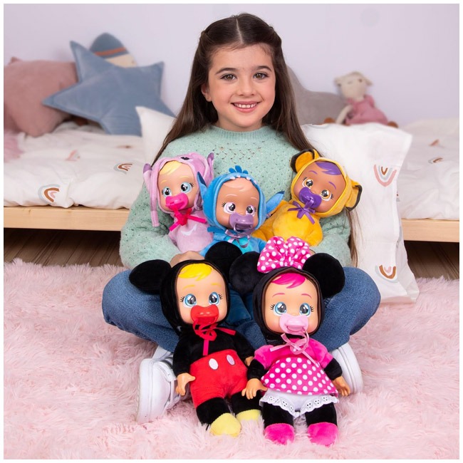 CRY BABIES DISNEY TINY CUDDLES ASSORTED DOLL-924574